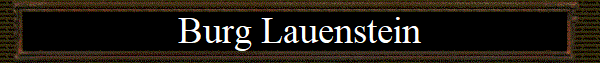 Burg Lauenstein